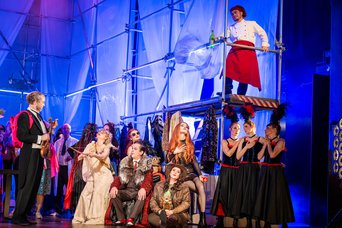 Szene aus »Orpheus in der Unterwelt«