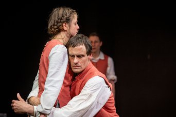 Szene aus »Die Lungenschwimmprobe«