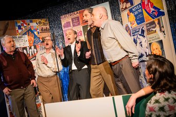 Szene aus »Irgendwo auf der Welt... Die Geschichte der Comedian Harmonists«