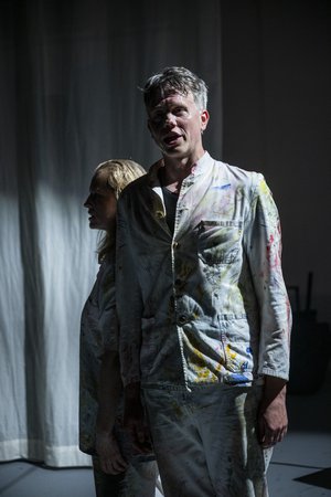 Szene aus »Fräulein Julie in Arbeit« © Falk Wenzel