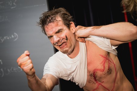 Szene aus »›Die ganze Welt ist eine Bühne‹ – Shakespeares Narren« © Anna Kolata