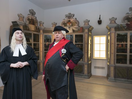 Szene aus »Francke und der König«