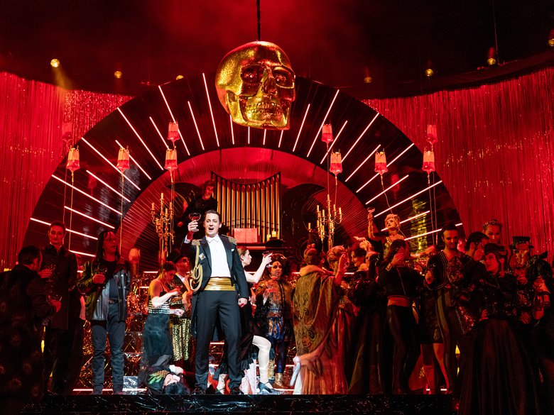 Szene aus »Die Fledermaus«