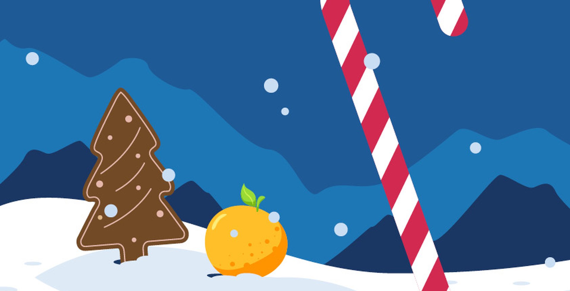 1. Familienkonzert Plakatgrafik zu Marzipan und Mandarinen