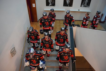 Die Saale Bulls beim Proben für das Weihnachts(mit)singen © Clara Richter
