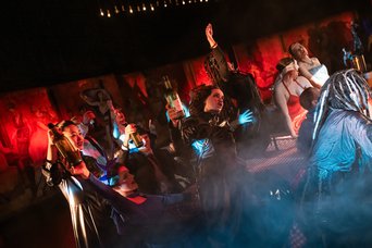 Szene aus »Orpheus in der Unterwelt«