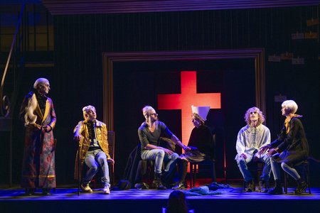 Szene aus »Cyrano de Bergerac« © Falk Wenzel
