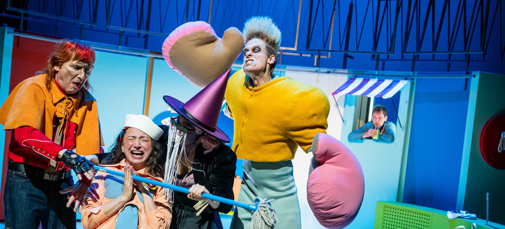 Szene aus »Spuk unterm Riesenrad«