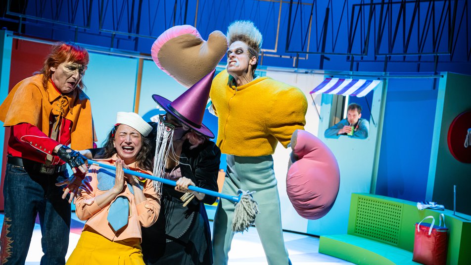 Szene aus »Spuk unterm Riesenrad«