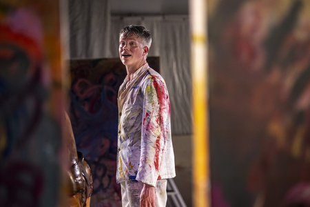 Szene aus »Fräulein Julie in Arbeit« © Falk Wenzel