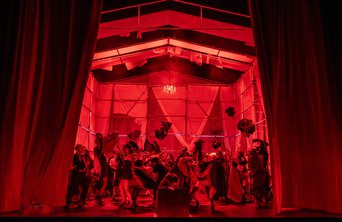 Szene aus »Orpheus in der Unterwelt«