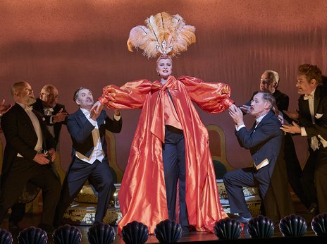 Szene aus »Die Csárdásfürstin«