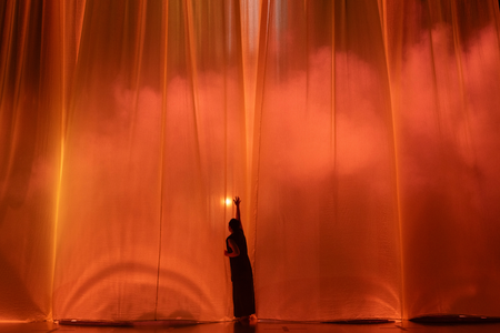 Szene aus »Antigone« © Falk Wenzel