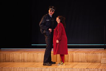 Szene aus »Der Besuch der alten Dame«