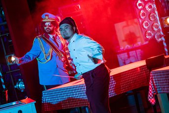 Szene aus »Orpheus in der Unterwelt«