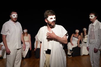 Szene aus »Lysistrata«