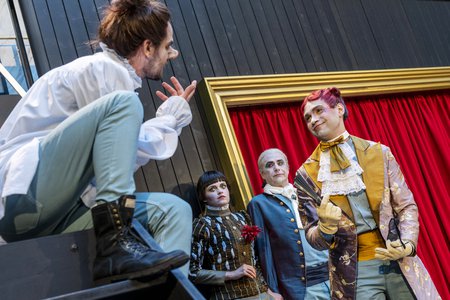 Szene aus »Cyrano de Bergerac« © Falk Wenzel