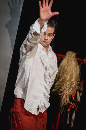 Szene aus »›Die ganze Welt ist eine Bühne‹ – Shakespeares Narren« © Anna Kolata