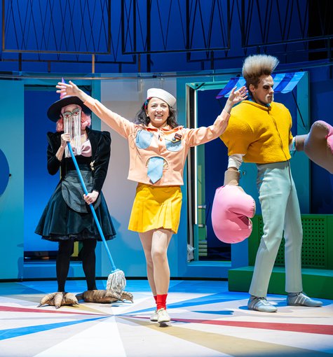 Szene aus »Spuk unterm Riesenrad«