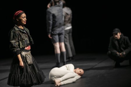 Szene aus »Vorwärts! Wir sind vergessen« © Falk Wenzel