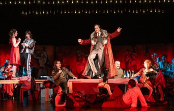 Szene aus »Orpheus in der Unterwelt«