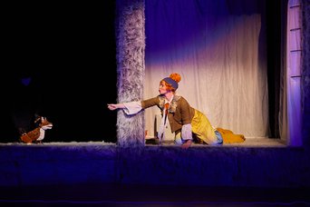 Szene aus »Ein Riese allein hebt noch keinen Mond an den Himmel«