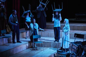 Szene aus »Der Besuch der alten Dame«