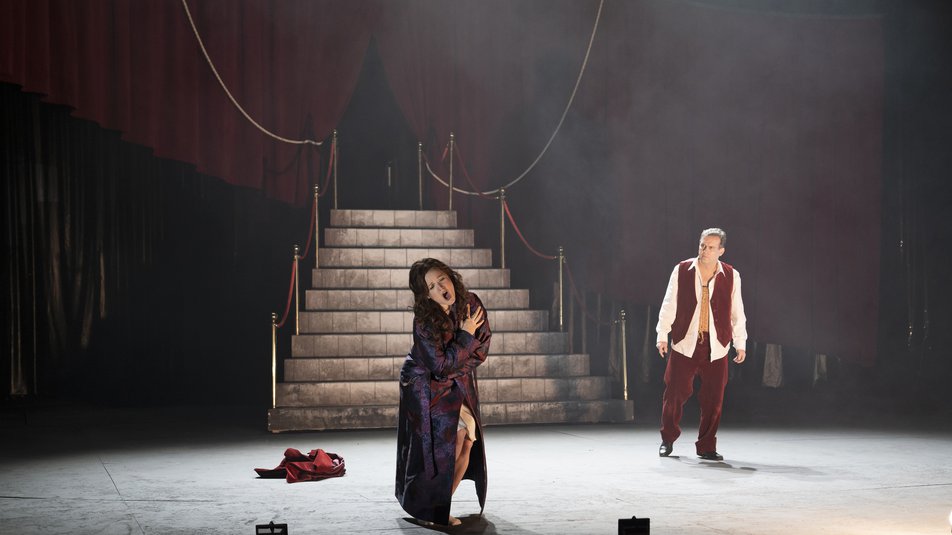 Szene aus »Rigoletto«