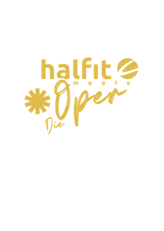 Logo »Halfit meets Die Oper« © Martin Patze, halfit, Bühnen Halle