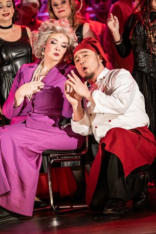 Szene aus »Orpheus in der Unterwelt«