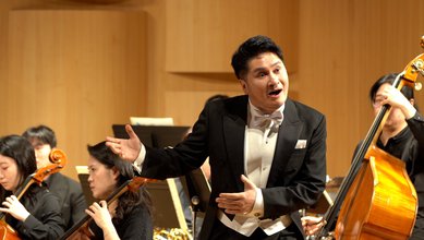 Ki-Hyun Park beim Neujahrskonzerts in Daegu