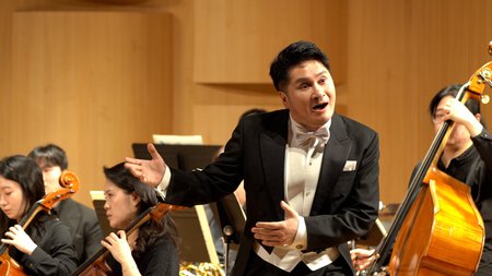 Ki-Hyun Park beim Neujahrskonzerts in Daegu © Saya Opera Awards