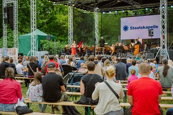 Die Staatskapelle beim Kulturspektakel 2024
