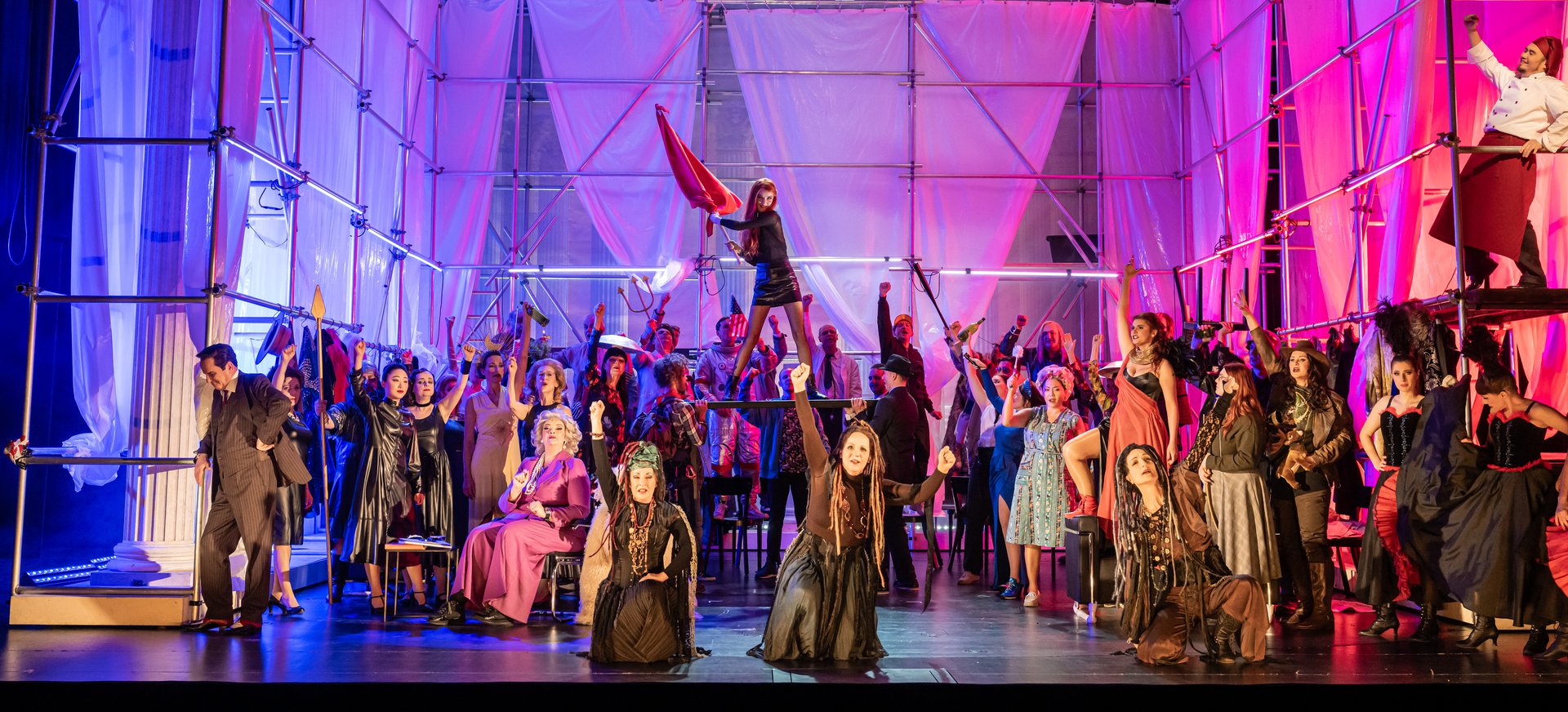 Szene aus »Orpheus in der Unterwelt«