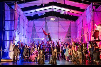 Szene aus »Orpheus in der Unterwelt«