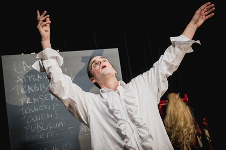 Szene aus »›Die ganze Welt ist eine Bühne‹ – Shakespeares Narren« © Anna Kolata