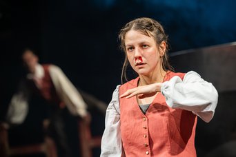 Szene aus »Die Lungenschwimmprobe«